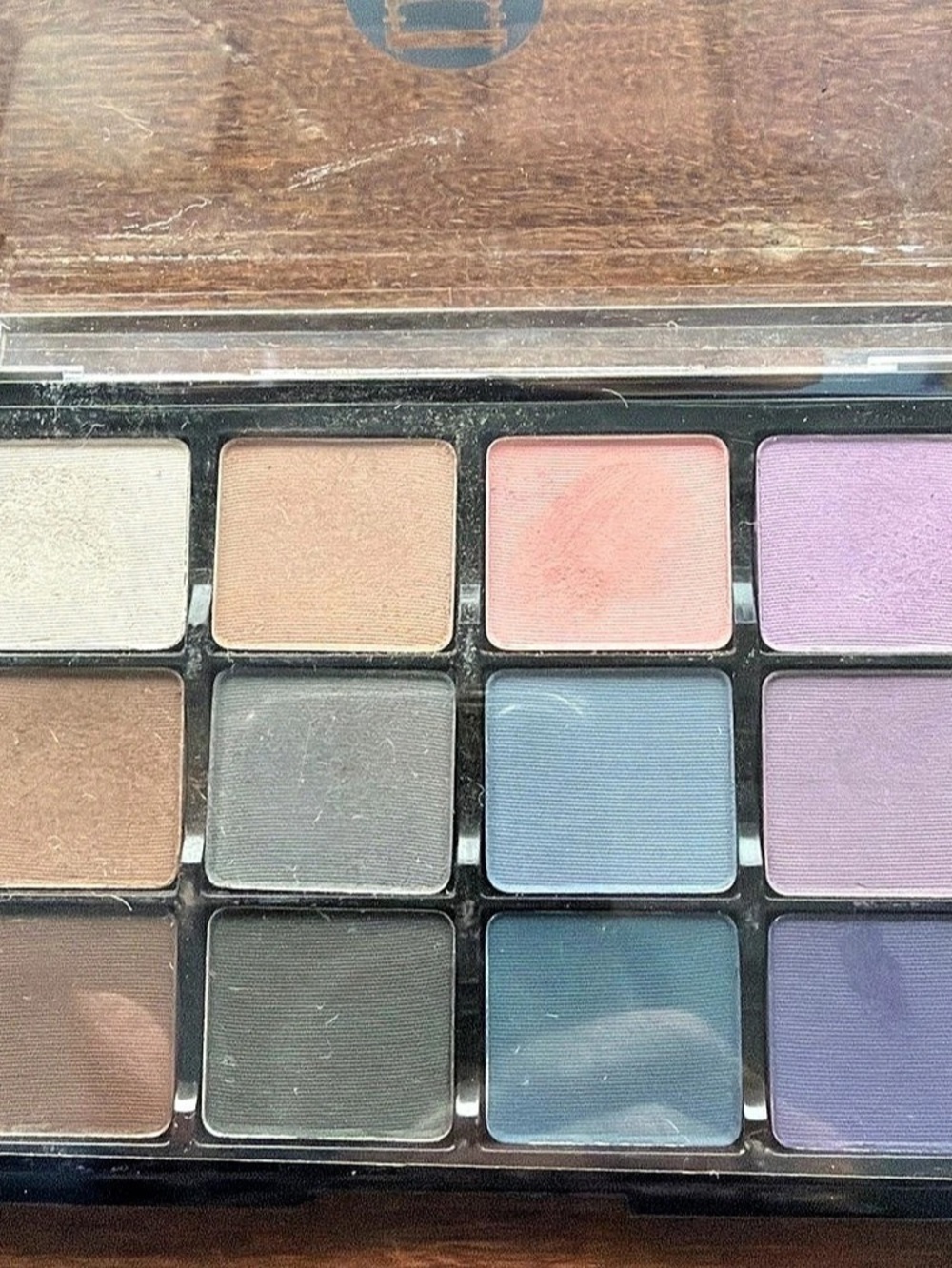 Viseart VPE11 Cool Mattes 2 Cool Matte Eyeshadow Palette Purple & Blue NWT